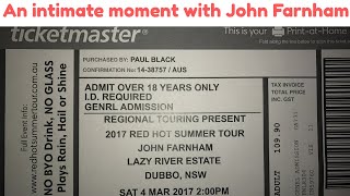 John Farnham live: Ad libs during show. RARE