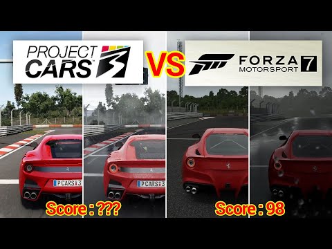 Project CARS 3 VS Forza Motorsport 7 - Nurburging Circuit
