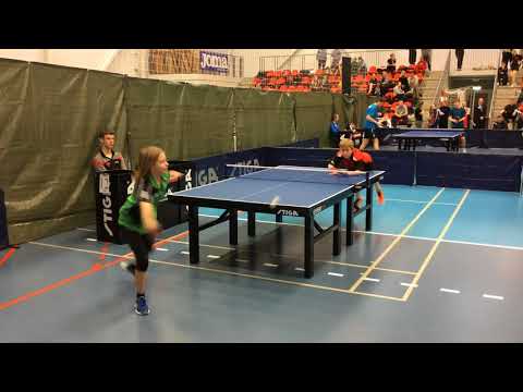 180128 TOP12, YPg8, Nikoline Kure - Mille Helene Hansen