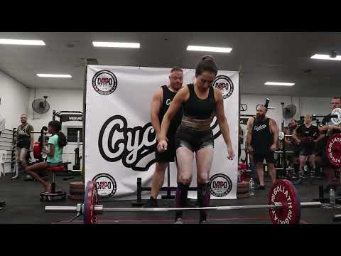 3 Lift CAPO National Qualifier at the Cyclone Training Centre,  4 Mar 2023 (deadlift Part 1)
