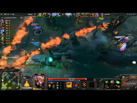 Sigma vs Fnatic g.1 @ D2CL Season 1 (Russian)