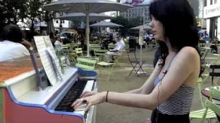 Jennifer Lee Snowden; Play Me I'm Yours in Herald Square