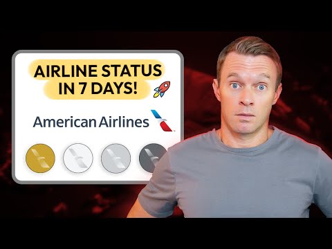 How to Hit Status with American Airlines FAST in 2025