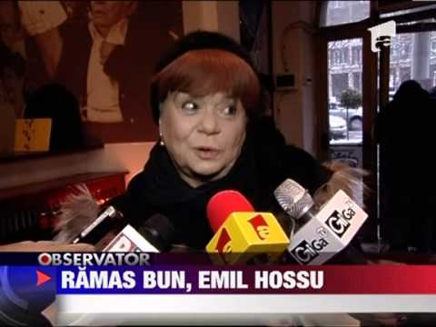 Prietenii colegii si admiratorii isi iau ramas bun de la Emil Hossu 27 IANUARIE 201
