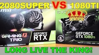 Video thumbnail for MSI RTX 2080 Super Gaming X Trio Reviewed vs EVGA GTX 1080 TI by DannyzReviews