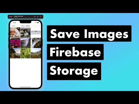 SwiftUI Firebase Chat 03: Save Images to Firebase Storage thumbnail