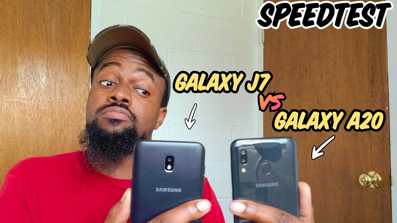 *BEAST vs BEAST* Galaxy A20 vs Galaxy J7 Crown Speedtest!
