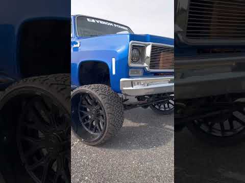 🌊 @squared_6.6 1977 #K10 on 33" Terra Hunter X/T Venom Power Tires and 26" @TISwheels #shorts