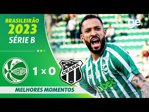 Gols e lances de Juventude-RS x Ceará