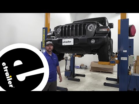 etrailer | Set up: Curt Front Mount Trailer Hitch Receiver on a 2018 Jeep JL Wrangler