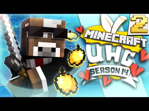 Minecraft CUBE UHC Season 14 - SURPRISE VOICE SCARES ME!! - Episode 2 ( Ultra Hardcore )