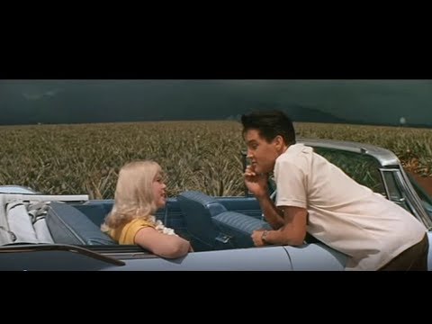 Elvis Has A Thing For Spoiled Fake French Girls-- Blue Hawaii