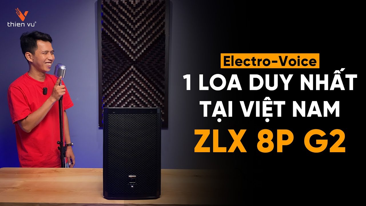 video Loa Karaoke Electro Voice ZLX-8P-G2 Chính Hãng 0