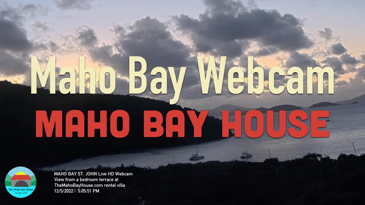 Live webcam view of Maho Bay HD Webcam
