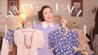 It's A 1930s Spring! Vintage Clothing Haul | Carolina Pinglo