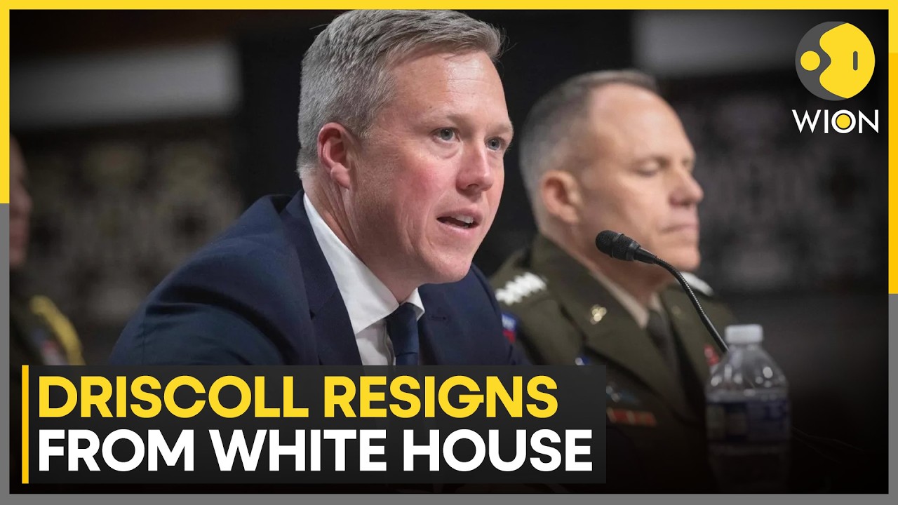 US Army Secretary Dan Driscoll Resigns From White House | WION News