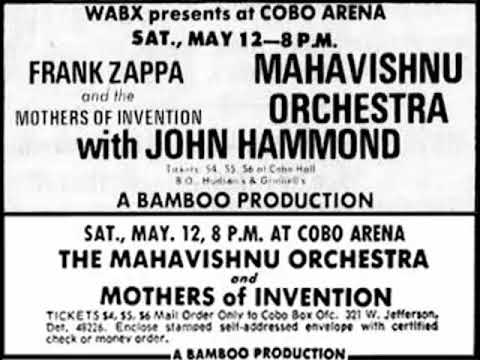 Zappa & the Mothers @ Detroit's Cobo Hall, May 12, 1973