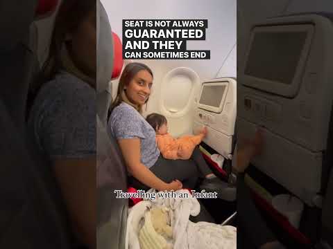 Travelling with an infant, what you must know about bassinet seats #traveltips