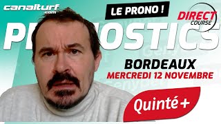 emission video des courses turf pmu du Mercredi 12 novembre 2025