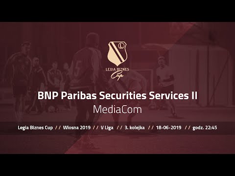 Skrót spotkania BNP II - MediaCom ( Legia Biznes Cup Wiosna 2019 )