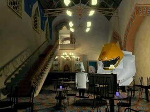 Grim Fandango: Glottis sings the Rusty Anchor