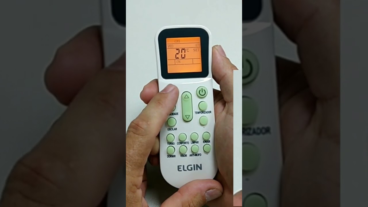 Quais as funções do ar condicionado Elgin eco inverter #shorts