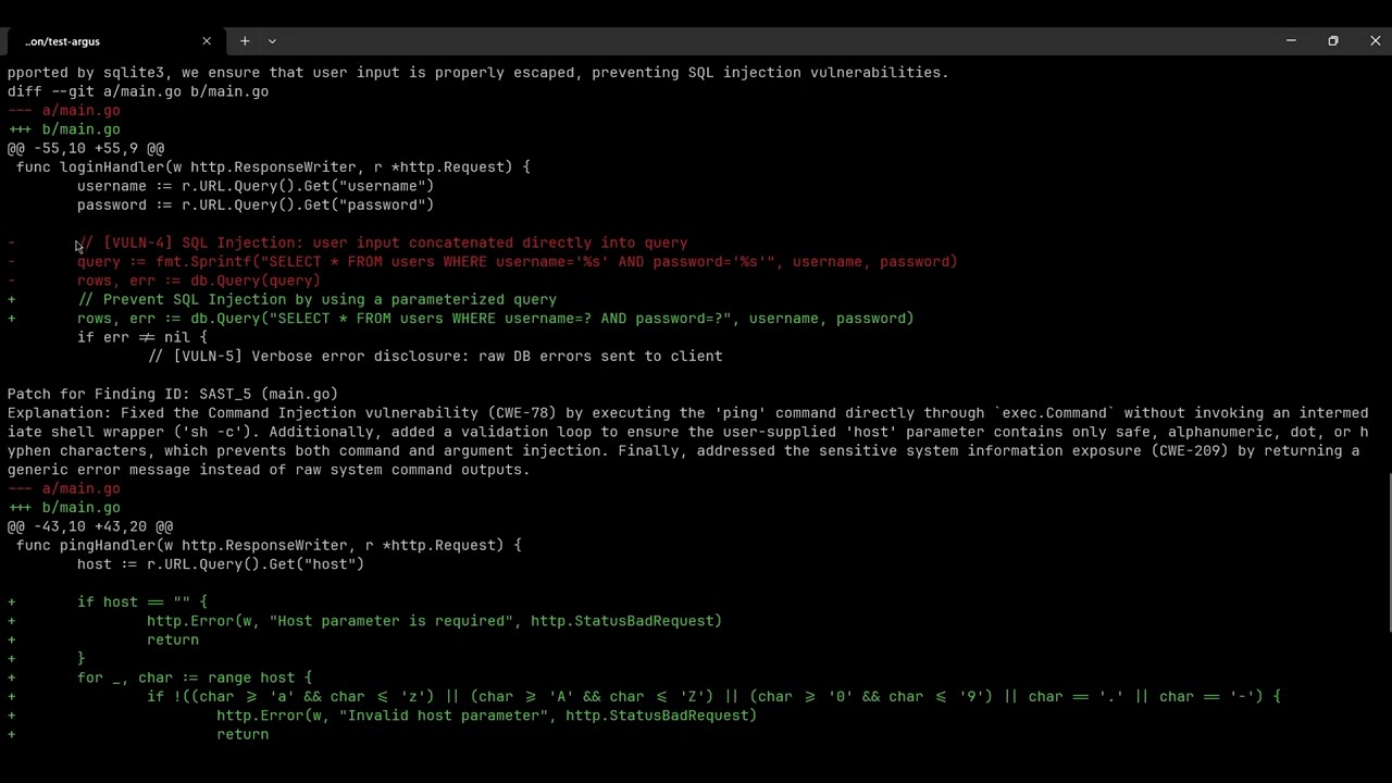 Team Argus project preview