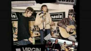 Oasis - Slide Away acoustic - Virgin Megastore 1994