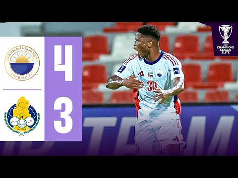 An ABSOLUTE THRILLER kicks off the season! | Sharjah FC 🇦🇪 vs Al Gharafa 🇶🇦 | Highlights ACL Elite™
