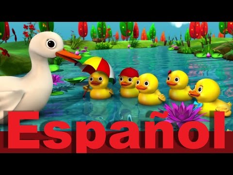 Cinco patitos | Canciones infantiles | LittleBabyBum