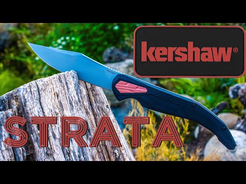 Sleek, Smooth, and BIG! The Kershaw Strata - 2021- color me impressed!