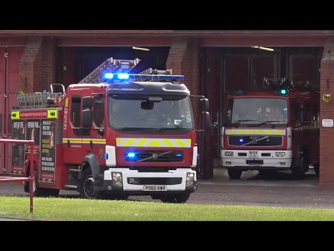 [TWO-TONES] Bolton Central Double Turnout | Greater Manchester fire & Rescue service
