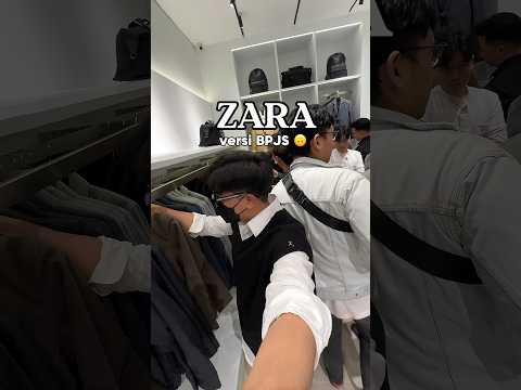 ZARA VERSI BPJS! #heymale #fashion