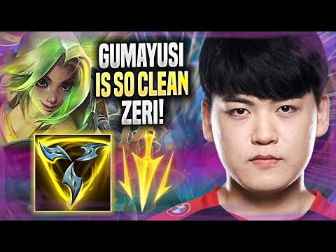 GUMAYUSI IS SO CLEAN WITH ZERI! - T1 Gumayusi Plays Zeri ADC vs Jinx! | Season 2022