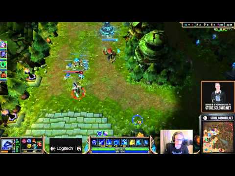 Bjergsen Xerath vs Ziggs [Challenger Ranked solo queue mid]