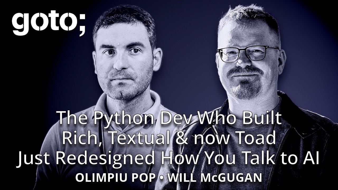 The Python Dev Who Built Rich, Textual & now Toad Just Redesigned How You Talk to AI