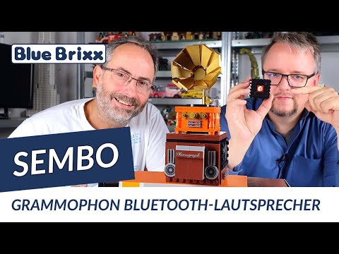 Grammophon Bluetooth-Lautsprecher