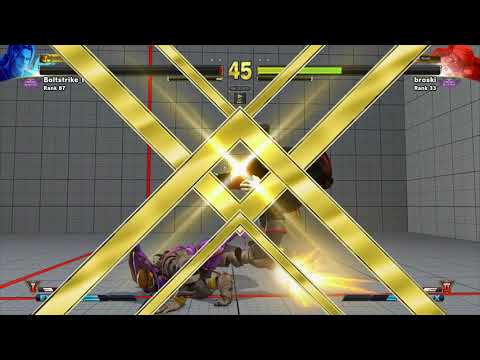 SFV~ Vega (BoltStrikeI) vs. Dhalsim (Broski) HD