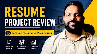 Resume Review Live | Fix These Mistakes Before Applying for Jobs