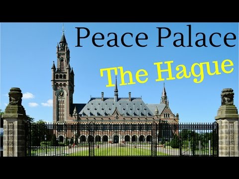 Peace Palace (Vredespaleis), The Hague (Den Haag), The Netherlands (4K)