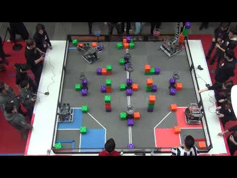 VEX Robotics Competition Tower Takeover - Turkey National Championship - Q8 - Autonomous Period