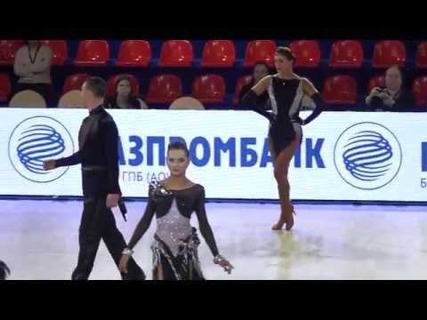 Khramchikhin Andrey - Manukovskaya Evgenia, Cha-cha - 1/4 Кубок России 10-танцам, ROC 2017