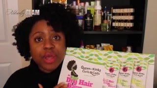 Queen of Kinks Dry Hair Product Line, Intro & Review