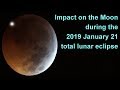 First impact flash ever spotted on the Moon during a lunar eclipse