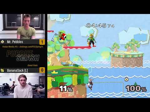 Purdue Spring 2019 Weekly #14 - Grand Finals - (Sheik) Mr. Pebbles vs BananaSack (Fox)