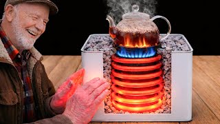 Free heating all winter long without gas or electricity! Millions of people don't know this secret