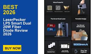 LaserPecker LP5 Smart Dual 20W Fiber  Diode Review 2026