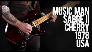 Video thumbnail for Music Man Sabre II Cherry 1978 USA by Loud Lemon Demo