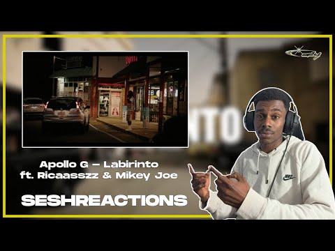Sesh Reactions // Apollo G - Labirinto ft.Ricaasszz & Mikey Joe | 3F Bonus Track .2 (Official Video)