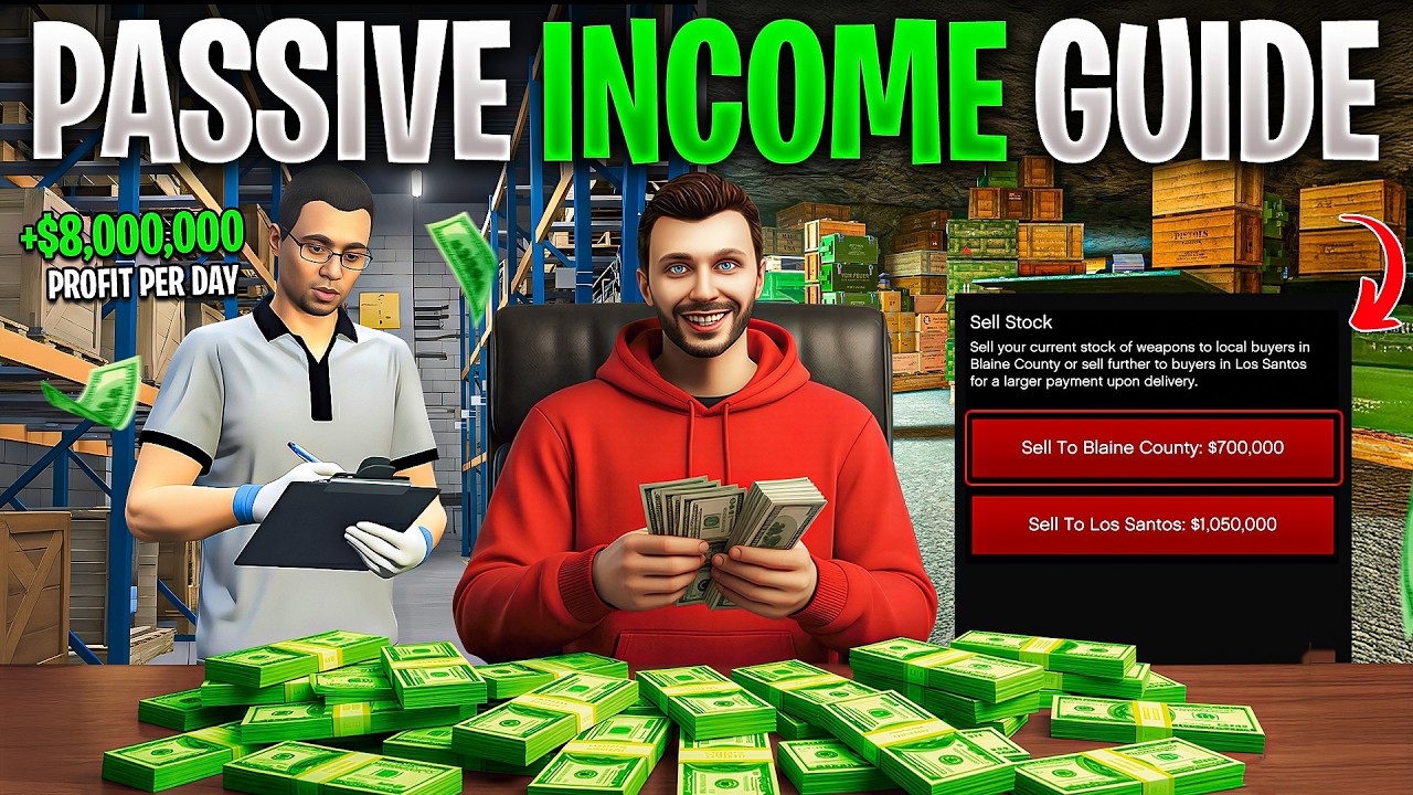 Ultimate Passive Income Guide in GTA Online